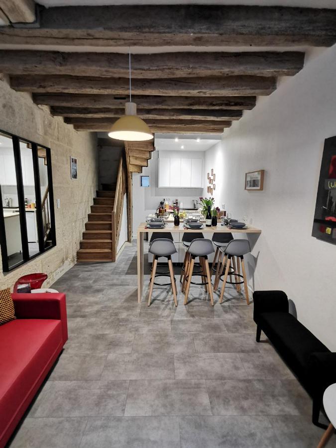 Maison De Ville Au Coeur Du Quartier Historique Tours Luaran gambar