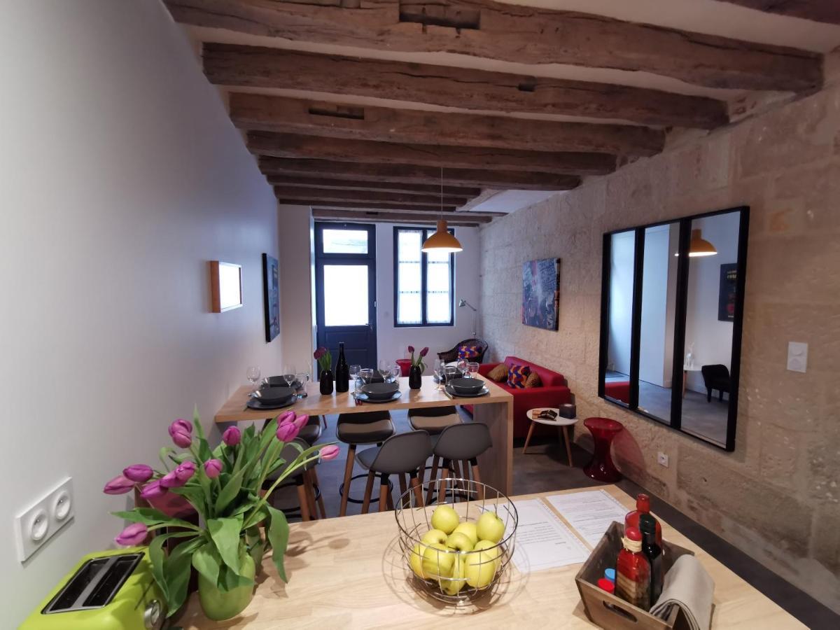 Maison De Ville Au Coeur Du Quartier Historique Tours Luaran gambar